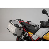 SW-Motech SW-KFT1792570000-S TRAX ADV 37/45L Aluminium Silver Case System for Moto Guzzi V85 TT 19-Up
