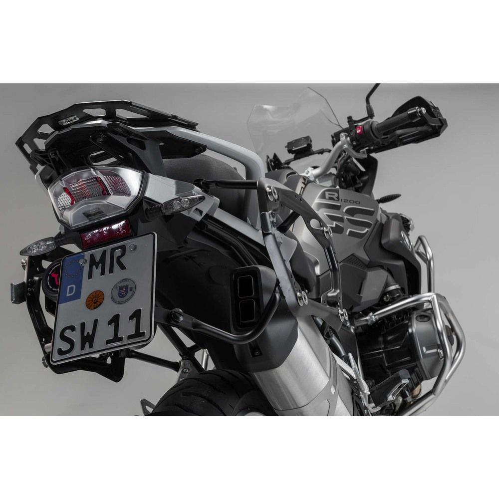 SW-Motech SW-KFT0766470001-S TRAX ADV 45/37L Silver Aluminium Case System for BMW R 1200 GS/R 1250 GS