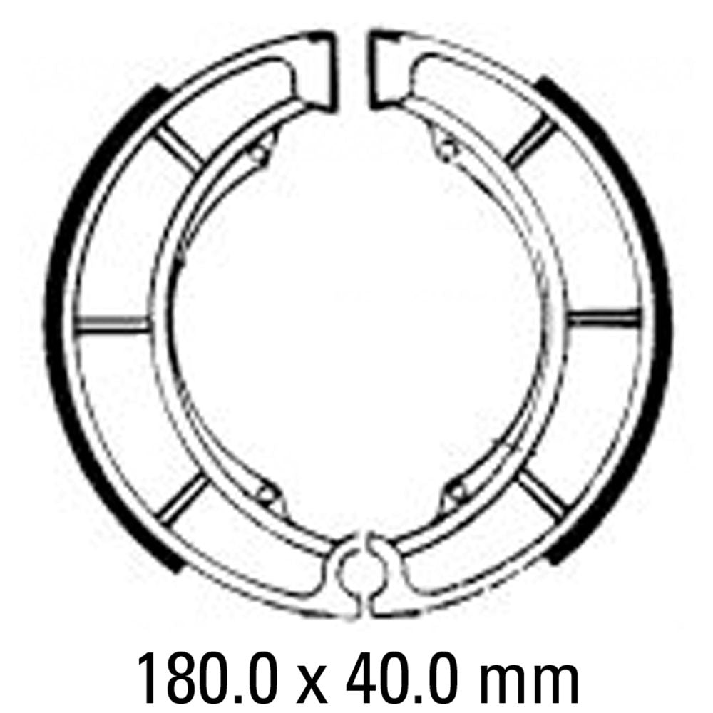 Ferodo FSB782 Organic Compound Brake Shoes