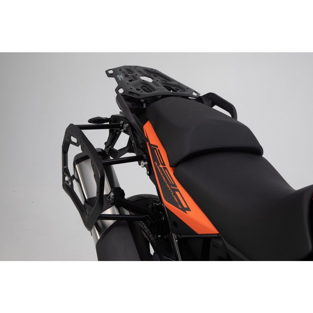 SW-Motech SW-ADV0433366000-B DUSC Black Adventure Luggage Set w/XL Top Case for KTM 1050 Adventure/1090 Adventure/1190 Adventure/1290 Super Adventure