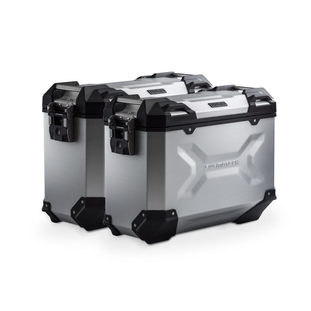 SW-Motech SW-KFT0797570001-S TRAX ADV 37/37L Silver Aluminium Case System for BMW R 1300 GS 23-Up