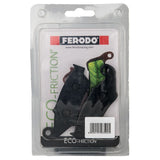 Ferodo FDB574EF Eco-Friction Road Series Organic/Non-Sintered Mid-Metallic Compound Brake Pads