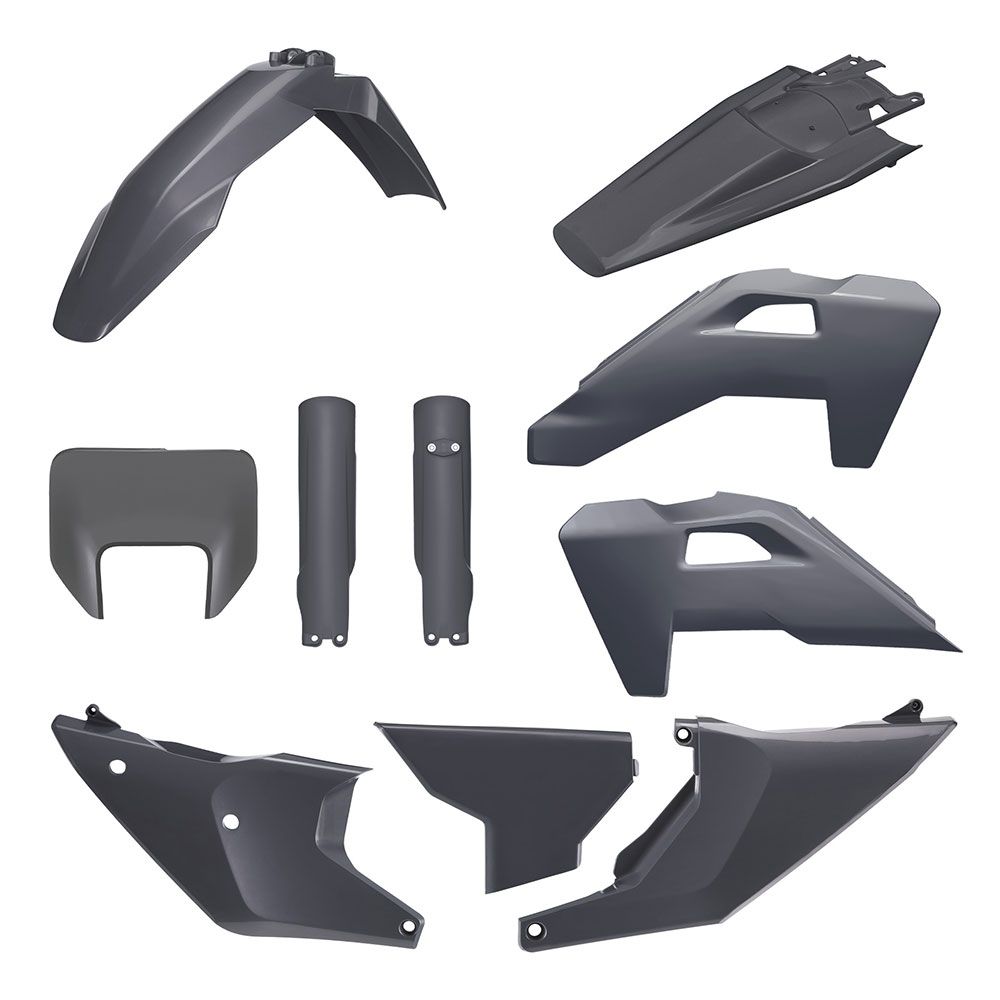 Polisport Enduro Plastic Kit Nardo Grey for Husqvarna TE/FE 2026