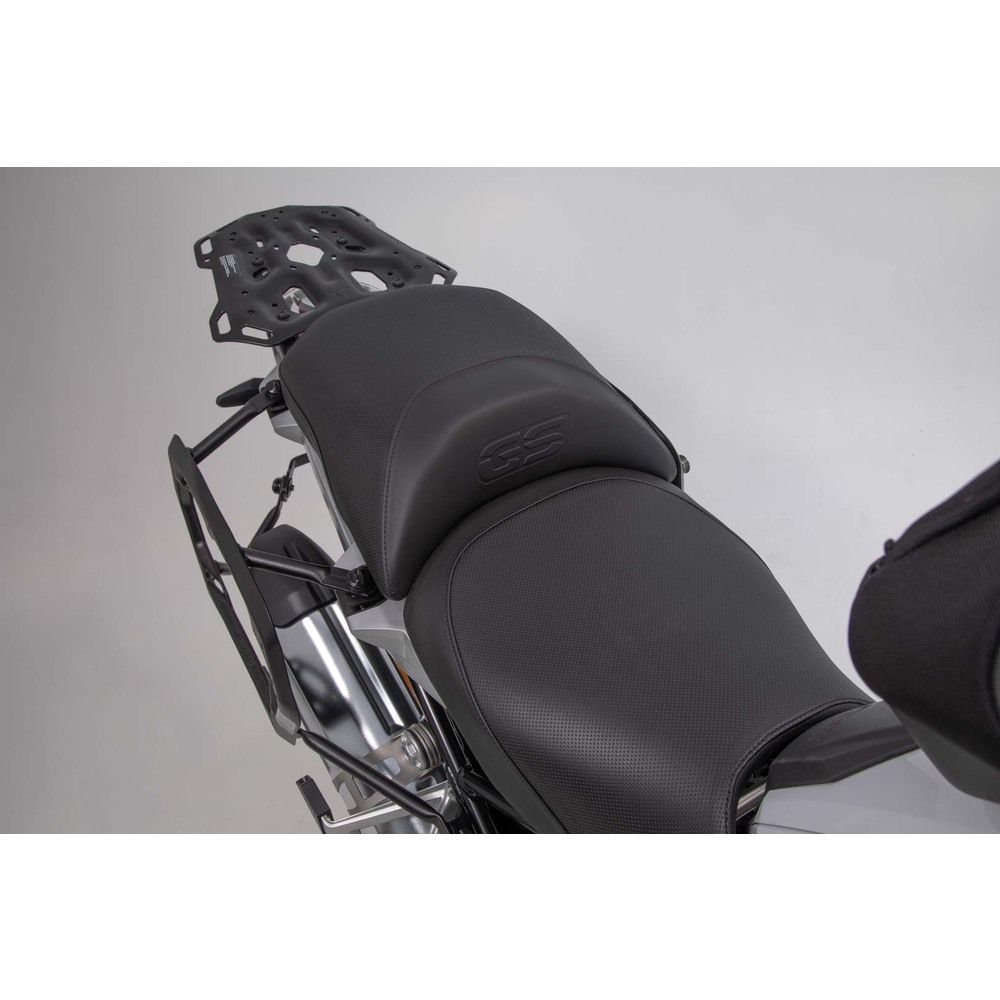 SW-Motech SW-ADV0766465000-B DUSC Black Adventure Luggage Set w/L Top Case for BMW R 1200 GS 12-18/R 1250 GS 18-Up