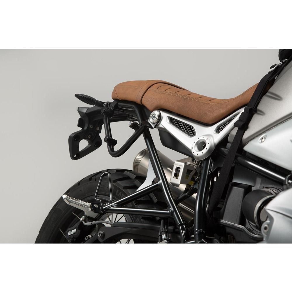 SW-Motech SW-BCHTA0751220600 Legend Gear Black Side Bag System for BMW R nineT Scrambler 16-Up