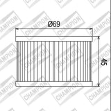 Champion COF011 Oil Filter