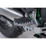 SW-Motech SW-FRS0801110500-S ION Footrest Kit Silver for Kawasaki KLE500/KLE500 SE 26-Up