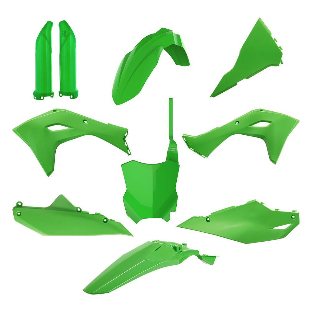 Polisport MX Plastic Kit OEM Colours for Kawasaki KX250F 25-Up/KX450F 24-Up