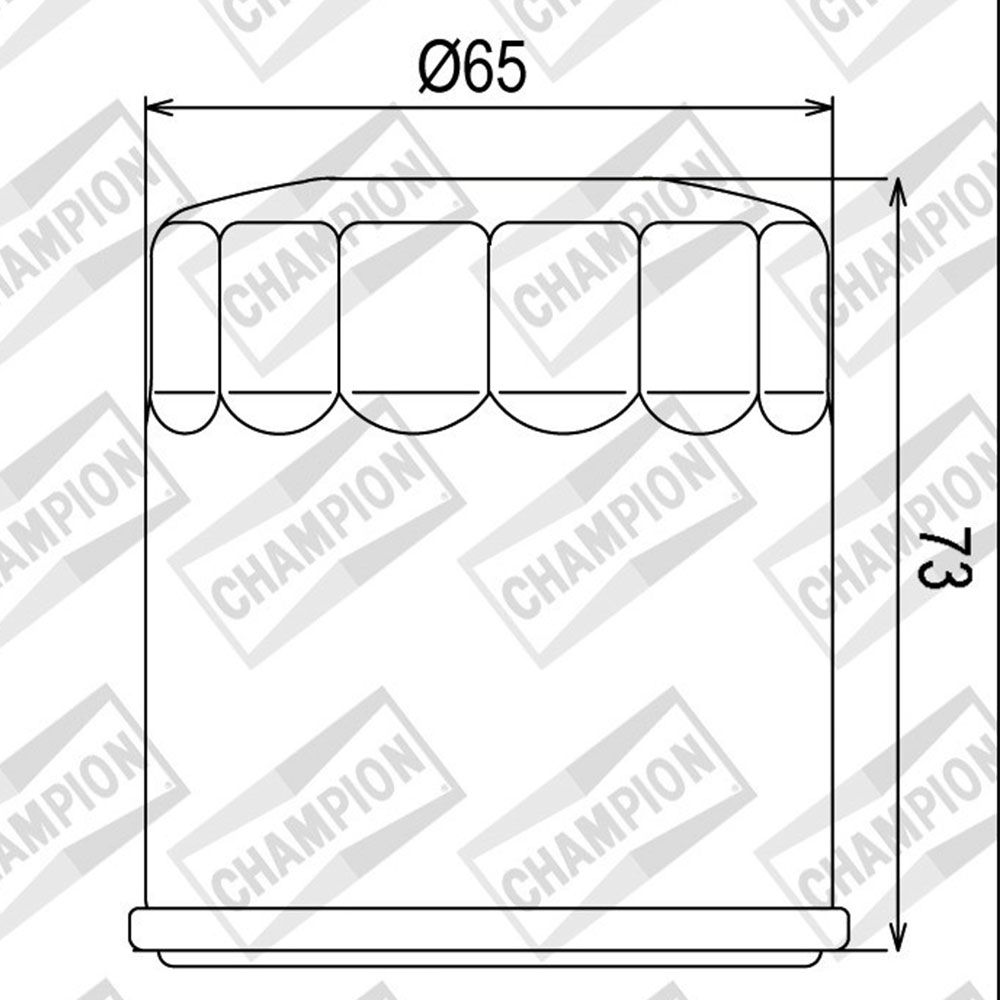 Champion COF077 Oil Filter