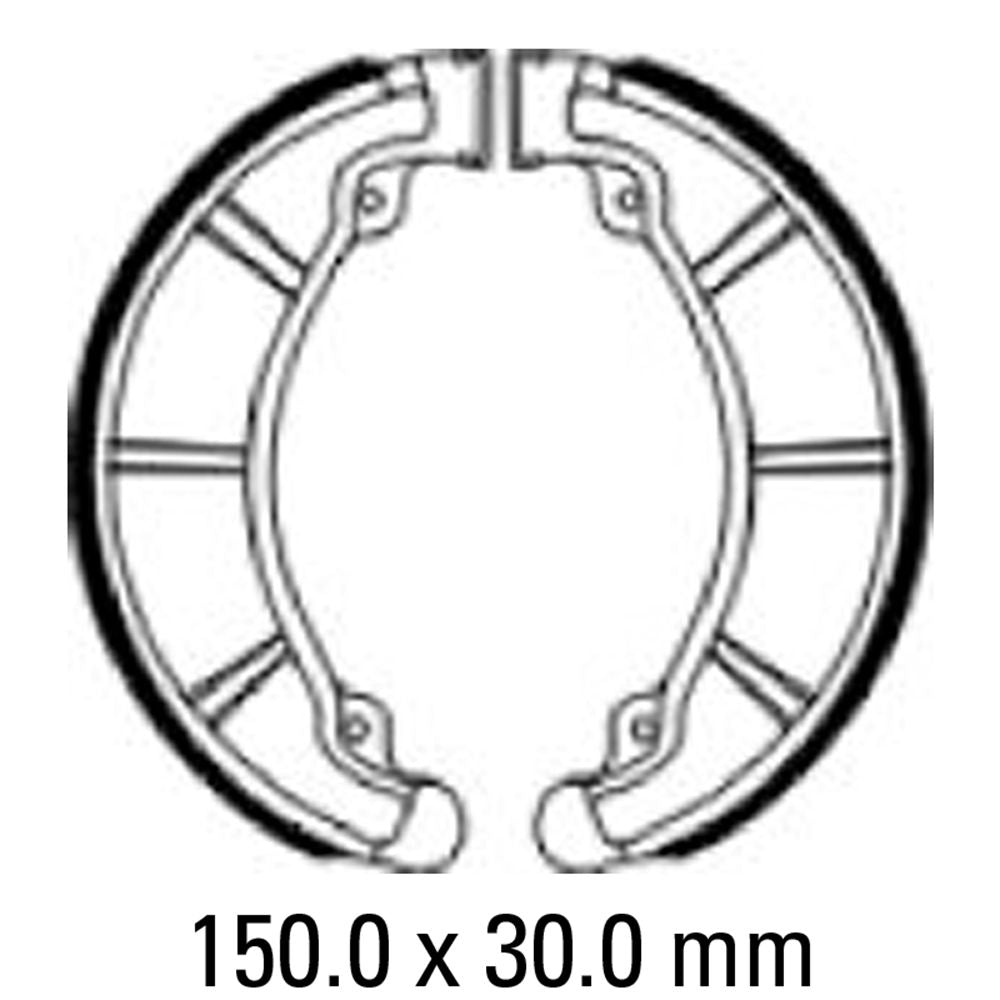 Ferodo FSB959 Organic Compound Brake Shoes