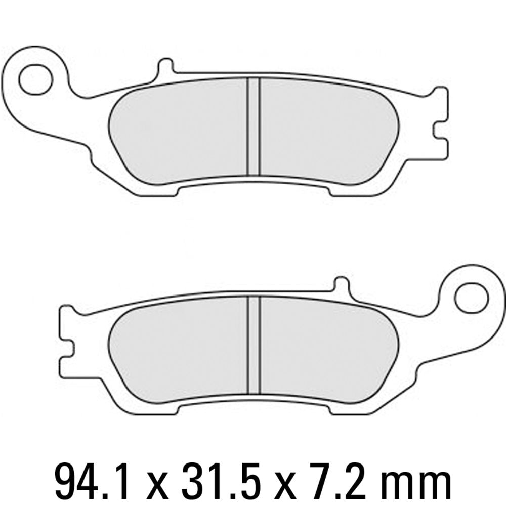 Ferodo FDB2219SG Sinter Grip SG Off-Road Series Sintered Metal Compound Brake Pads