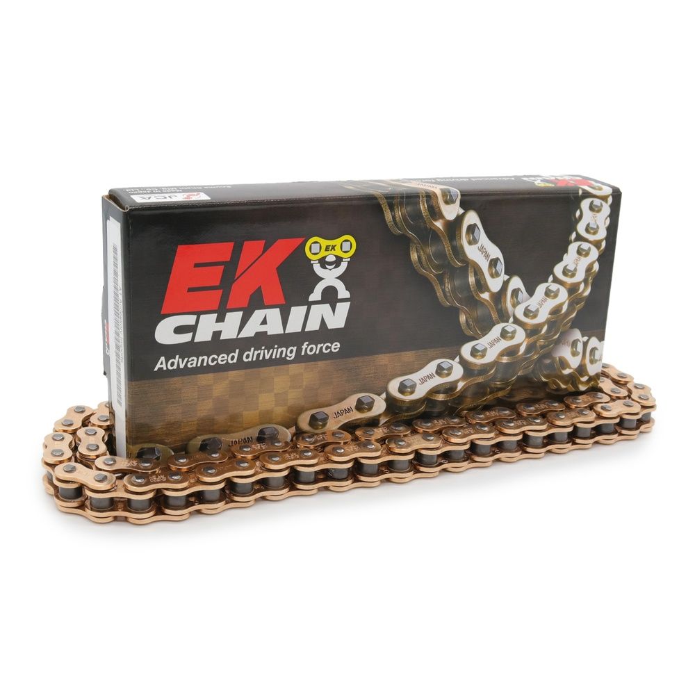 EK 520 RR/SM SX-Ring Narrow Race Gold Chain 120L