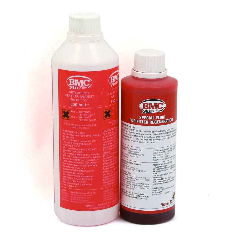 BMC WA250-500 Regeneration Fluid 250ml & Cleaning Detergent 500ml Service Kit
