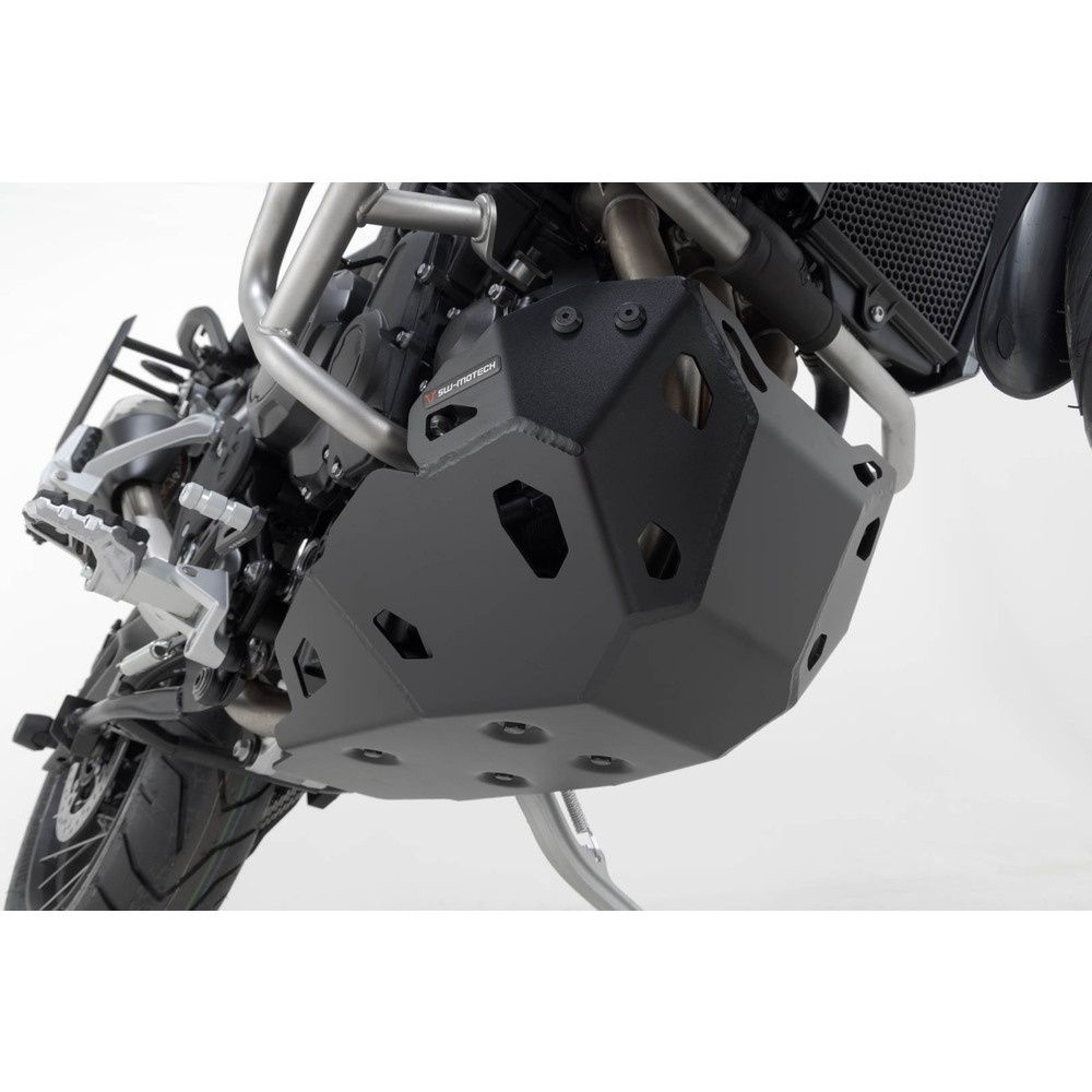 SW-Motech SW-MSS1160810100-B Engine Guard Black for Triumph Tiger 900 Rally Pro 23-Up w/OEM SBL