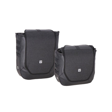 SW-Motech SW-BCHTA0197122000 Legend Gear V-LOC 16/11L Black Side Bag System for Honda CB750 Hornet 22-Up
