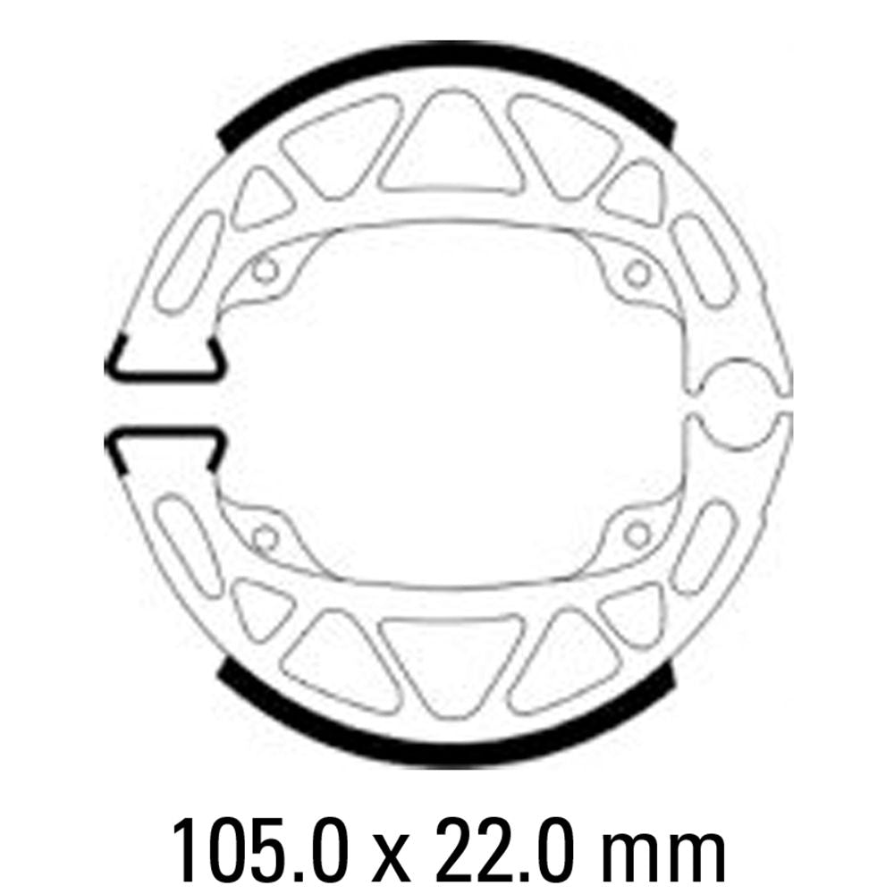 Ferodo FSB952 Organic Compound Brake Shoes