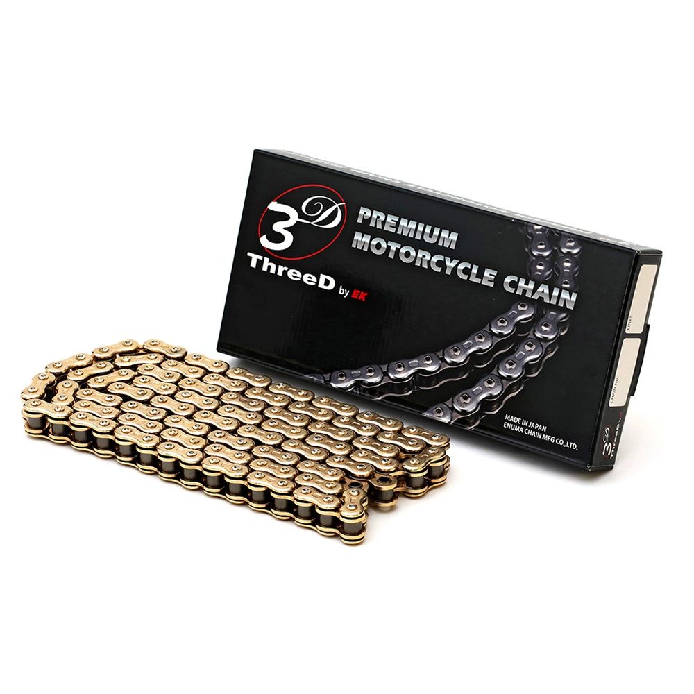 EK 525 3D L-Series Gold Chain 124L