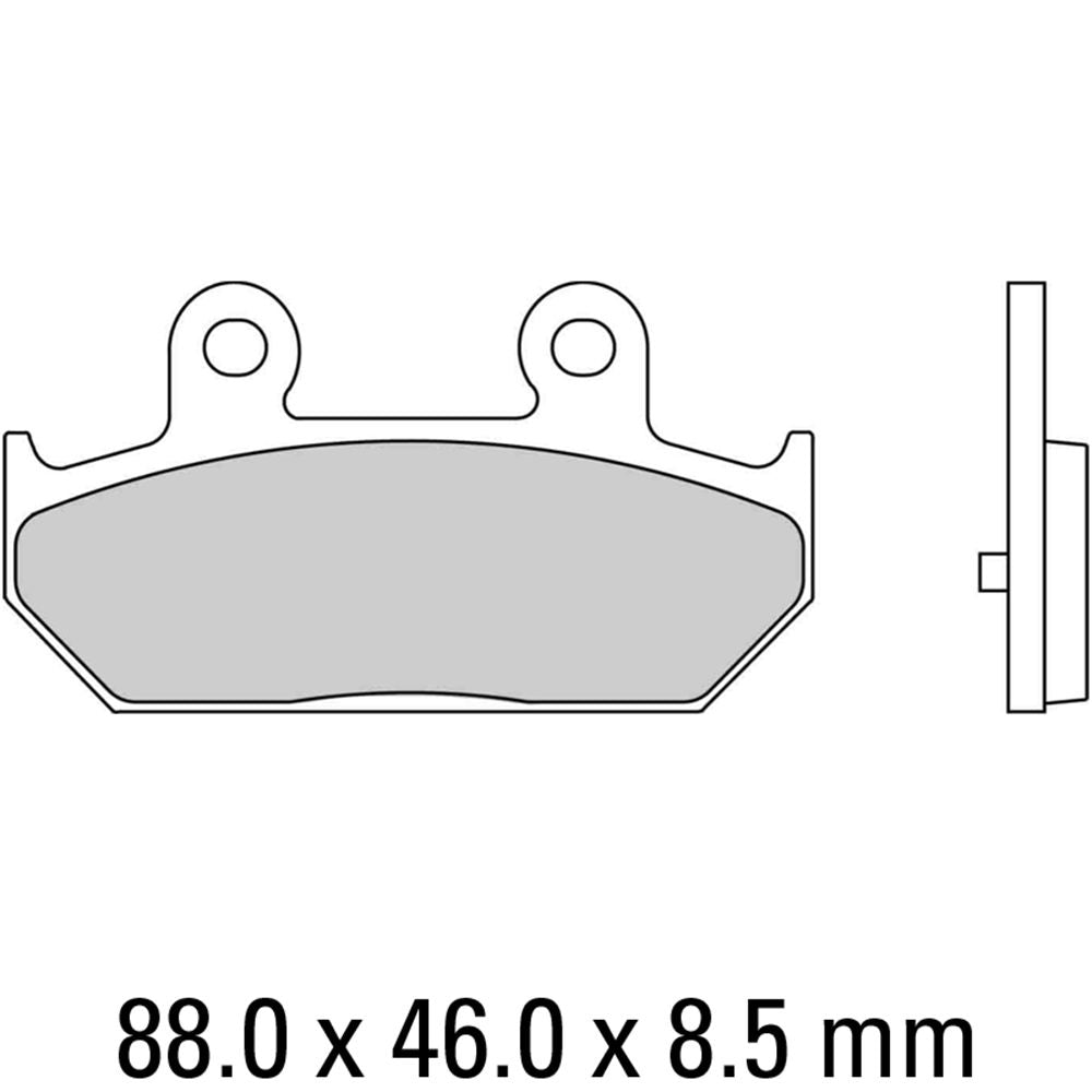Ferodo FDB2173ST Sinter Grip ST Road Series Sintered Metal Compound Brake Pads