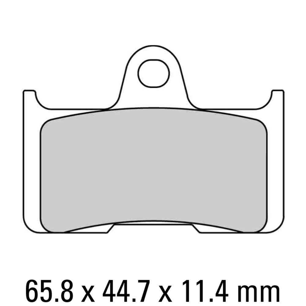 Ferodo FDB2193SG Sinter Grip SG Off-Road Series Sintered Metal Compound Brake Pads