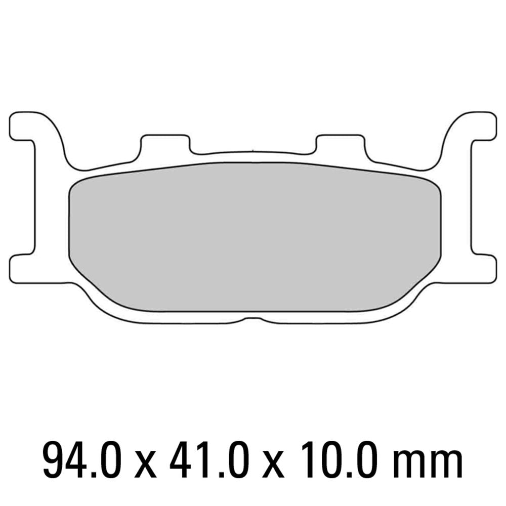 Ferodo FDB2003P Platinum Carbon Grip Road Series Organic/Non-Sintered Compound Brake Pads