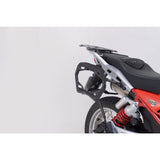SW-Motech SW-KFT1763270000-S TRAX ADV 37/45L Aluminium Silver Case System for Moto Guzzi V85 TT/V85 Strada 24-Up