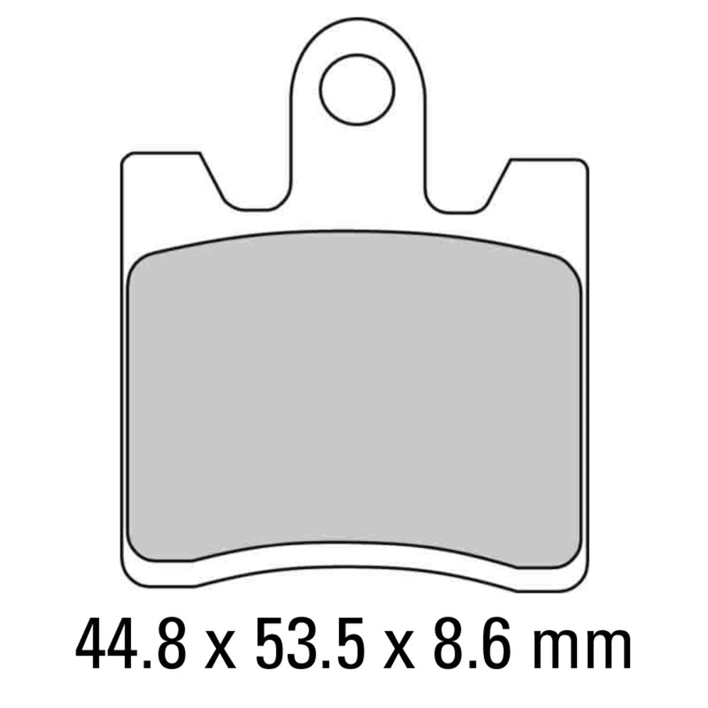 Ferodo FDB2085ST Sinter Grip ST Road Series Sintered Metal Compound Brake Pads