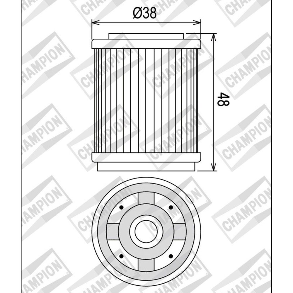 Champion COF043 Oil Filter
