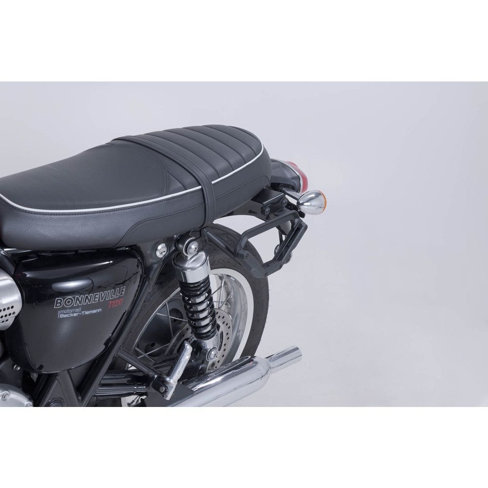 SW-Motech SW-VMC1174310000 V-LOC Left Side Carrier for Triumph Bonneville T100 16-Up/Bonneville T120 15-Up