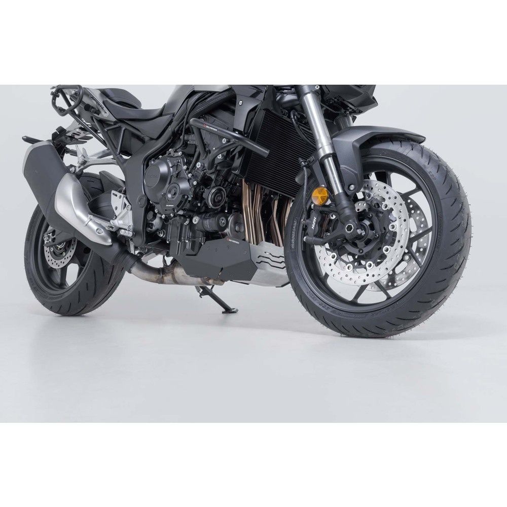 SW-Motech SW-MSS0121110000 Front Spoiler Black/Silver for Honda CB1000 Hornet 24-Up