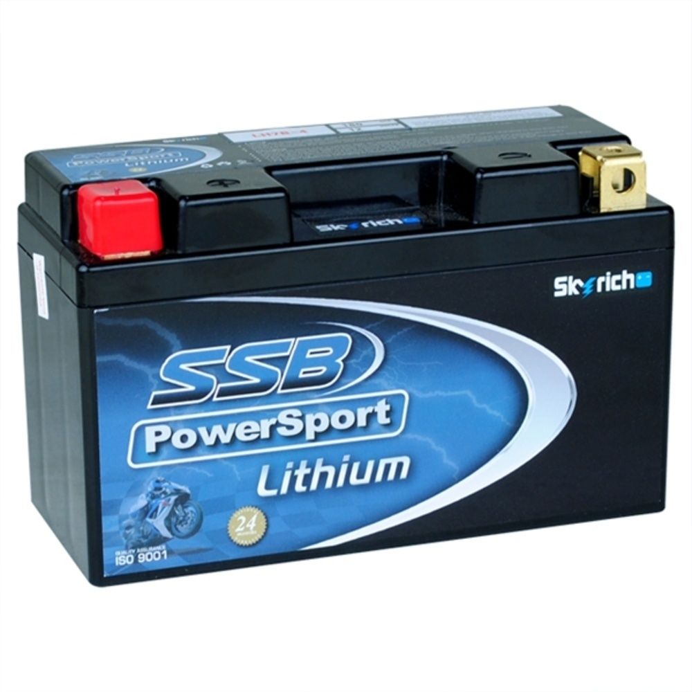 SSB LH7B-4 PowerSport High Performance 12V 4Ah/240CCA Lithium Battery
