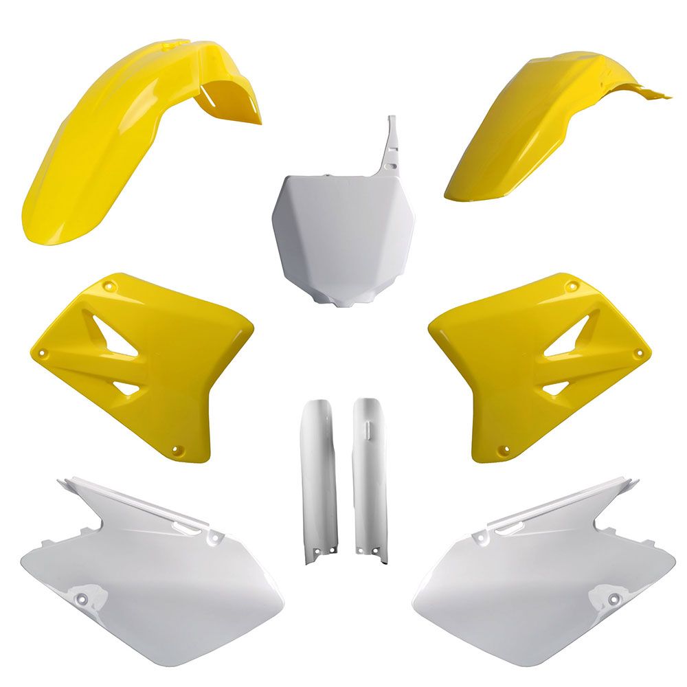 Polisport MX Plastic Kit OEM Colours for Suzuki RM125/RM250 07-08