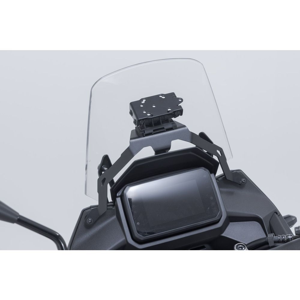 SW-Motech SW-GPS0107010100-B GPS Cockpit Mount Black for Honda XL750 Transalp 24-Up