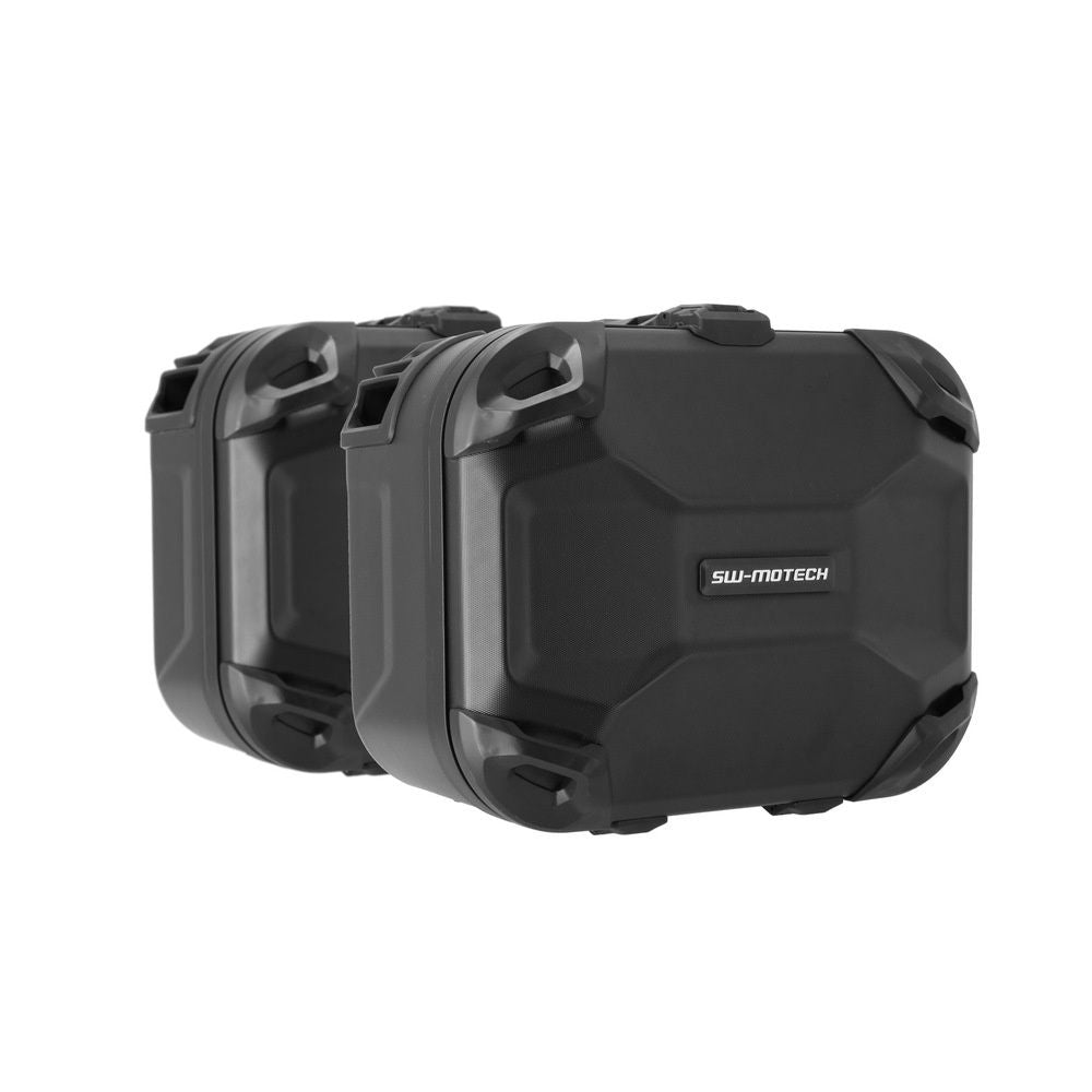 SW-Motech SW-KFT1190565002-B DUSC 41/33L Black Hard Case System for Triumph Tiger 1200 Rally Pro/Tiger 1200 GT/Tiger 1200 GT Pro
