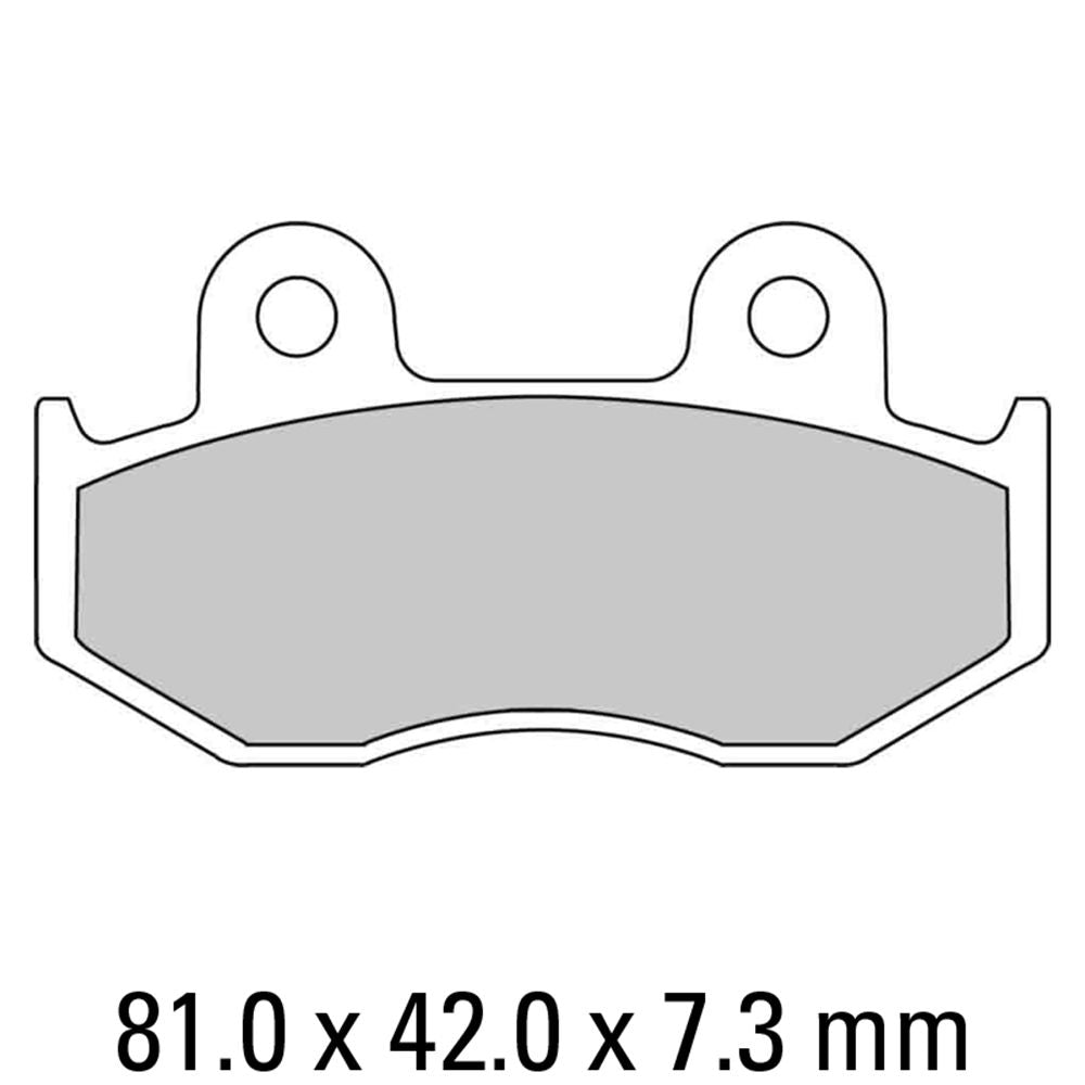 Ferodo FDB382SG Sinter Grip SG Off-Road Series Sintered Metal Compound Brake Pads