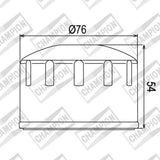 Champion COF064 Oil Filter