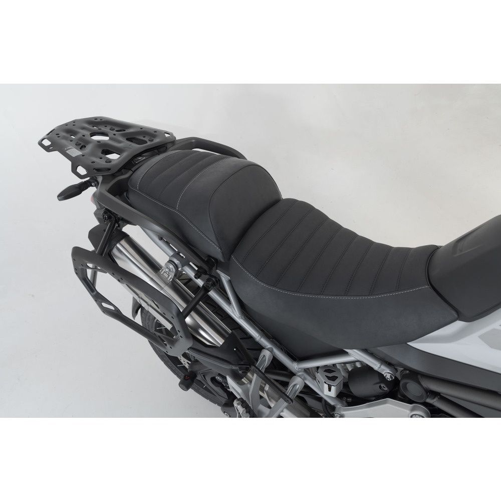 SW-Motech SW-ADV1190565000-B DUSC Black Adventure Luggage Set w/L Top Case for Triumph Tiger 1200 Rally Pro/Tiger 1200 GT/Tiger 1200 GT Pro