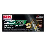RK 12-55E-120GD XRE Series XW-Ring Chain GB525XRE 120 Link Gold
