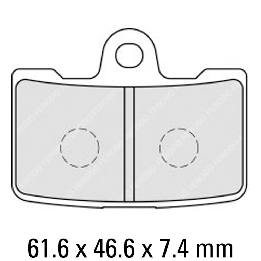 Ferodo FDB2240ST Sinter Grip ST Road Series Sintered Metal Compound Brake Pads