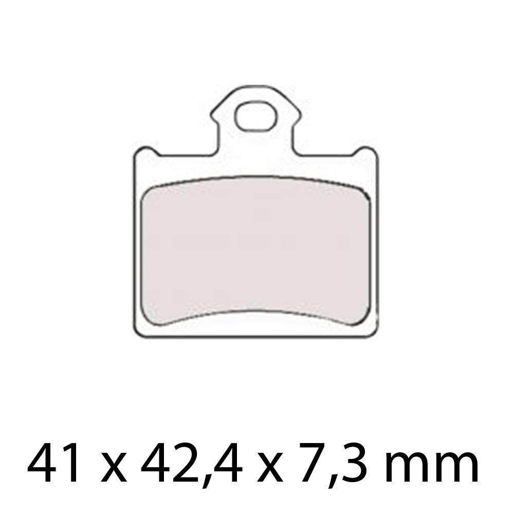 Ferodo FDB2257SG Sinter Grip SG Off-Road Series Sintered Metal Compound Brake Pads
