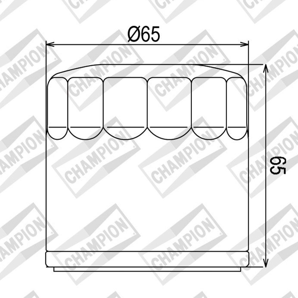 Champion COF453 Oil Filter