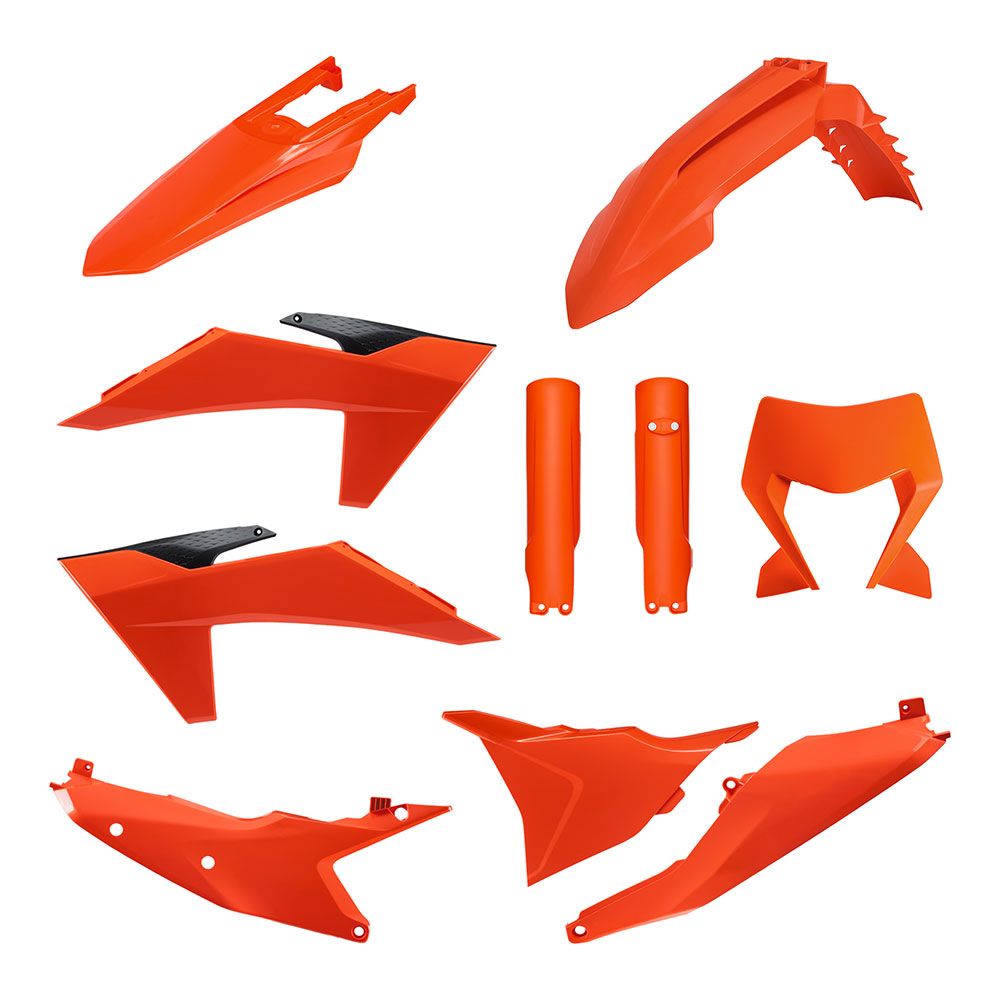 Polisport Enduro Plastic Kit Orange for KTM EXC/EXC-F/XC-W/XCF-W 24-25