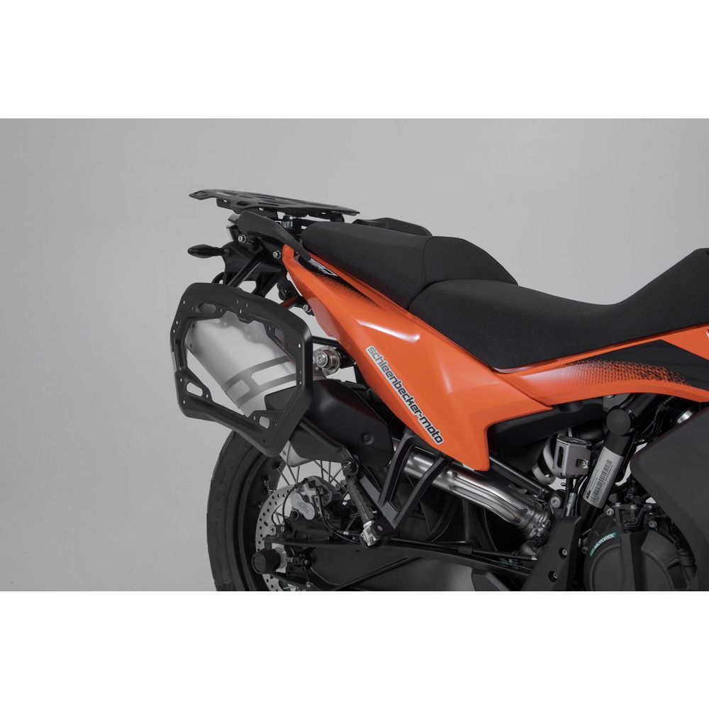 SW-Motech SW-KFT0452170001-S TRAX ADV 45/37L Silver Aluminium Case System for KTM 790 Adventure/790 Adventure R/890 Adventure/890 Adventure R/890 SMT