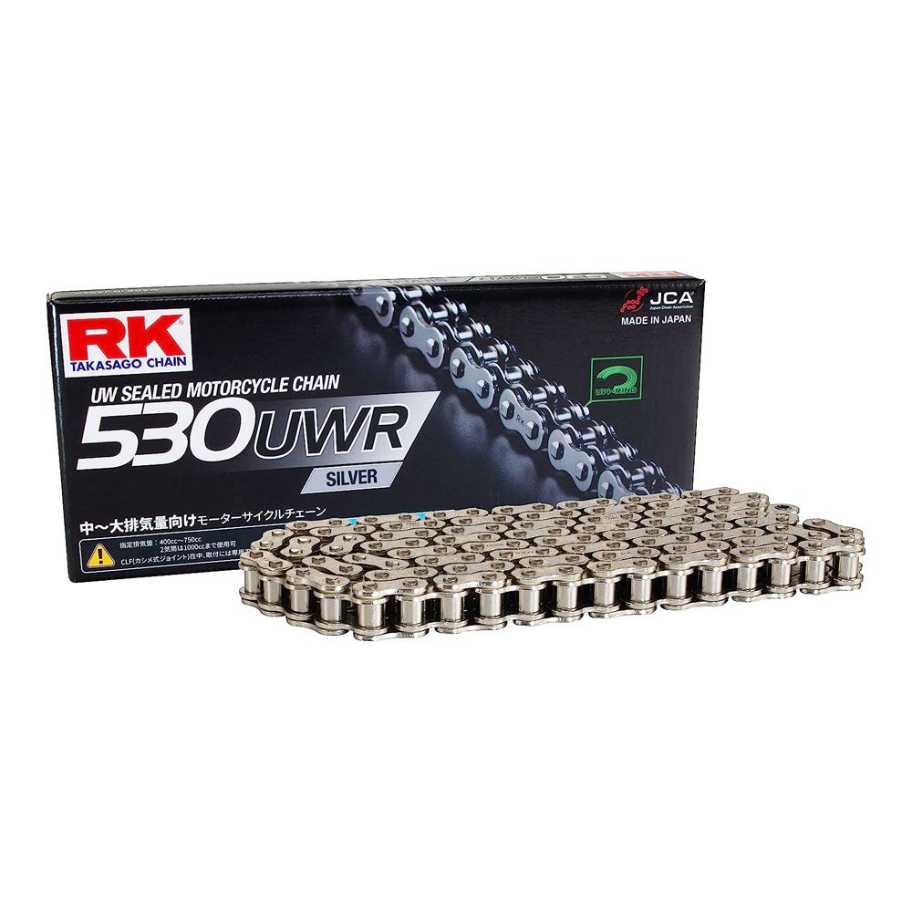 RK 12-53U-120SR UWR Series UW-Ring Chain SV530UWR 120 Link Silver