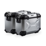 SW-Motech SW-KFT0899070000-S TRAX ADV 45/37L Aluminium Silver Case System for Kawasaki KLR 650 22-Up
