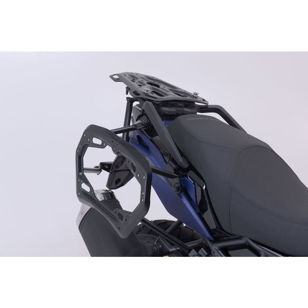 SW-Motech SW-KFT0584570000-S TRAX ADV 45/37L Silver Aluminium Case System for Suzuki V-Strom 800DE 22-Up