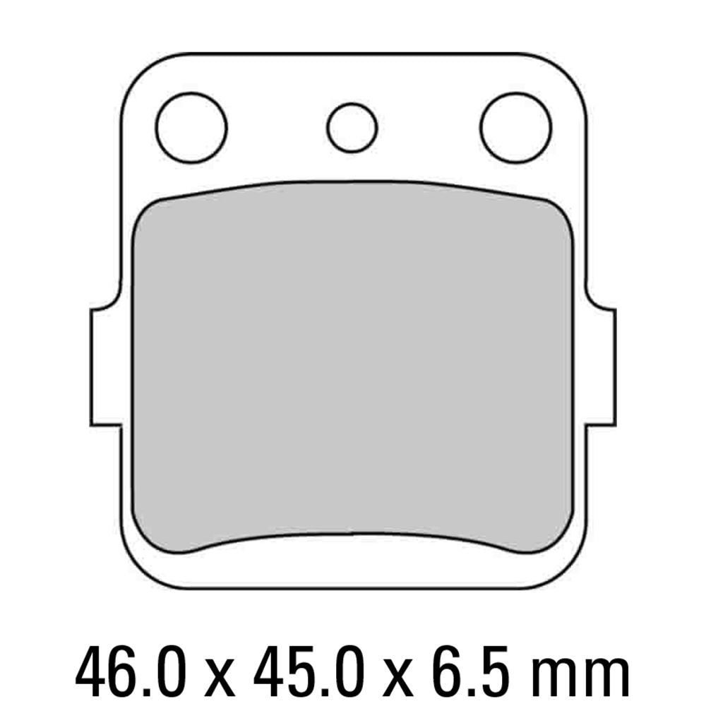 Ferodo FDB661SG Sinter Grip SG Off-Road Series Sintered Metal Compound Brake Pads