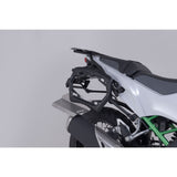 SW-Motech SW-KFT808470100-B TRAX ADV 45/45L Aluminium Black Case System for Kawasaki KLE500/KLE500 SE 26-Up w/Akrapovic Exhaust