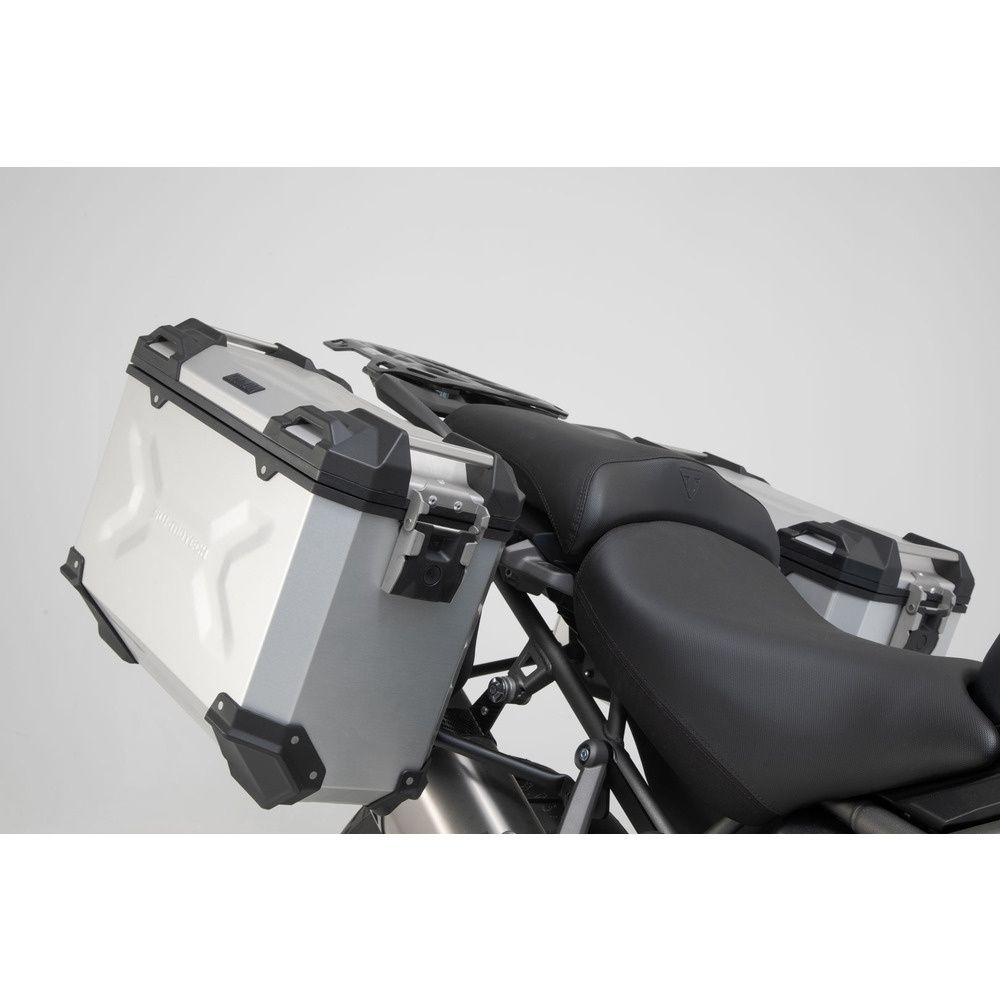 SW-Motech SW-KFT1148365001-B DUSC 33/33L Black Hard Case System for Triumph Tiger 1200/Tiger 1200 Explorer 11-Up