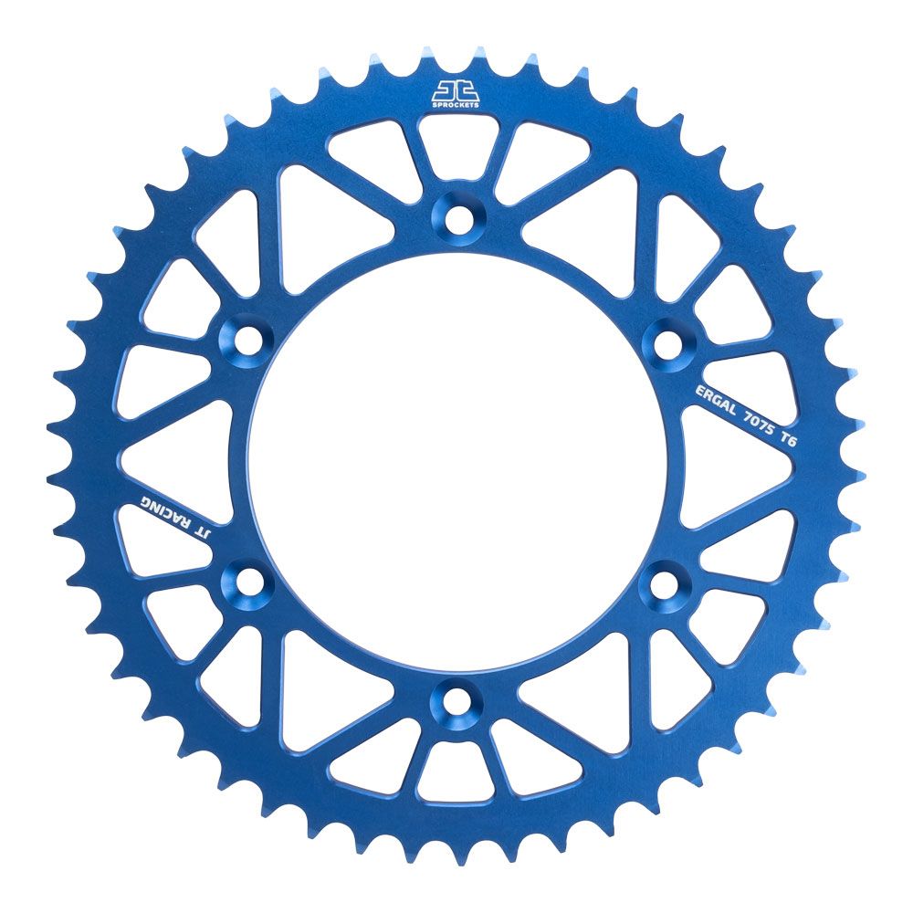 JT Sprockets RaceLite Series Alloy 48T Rear Sprocket Blue (520 Pitch Chain)