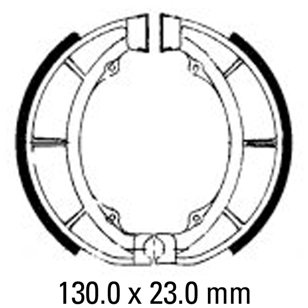 Ferodo FSB775 Organic Compound Brake Shoes